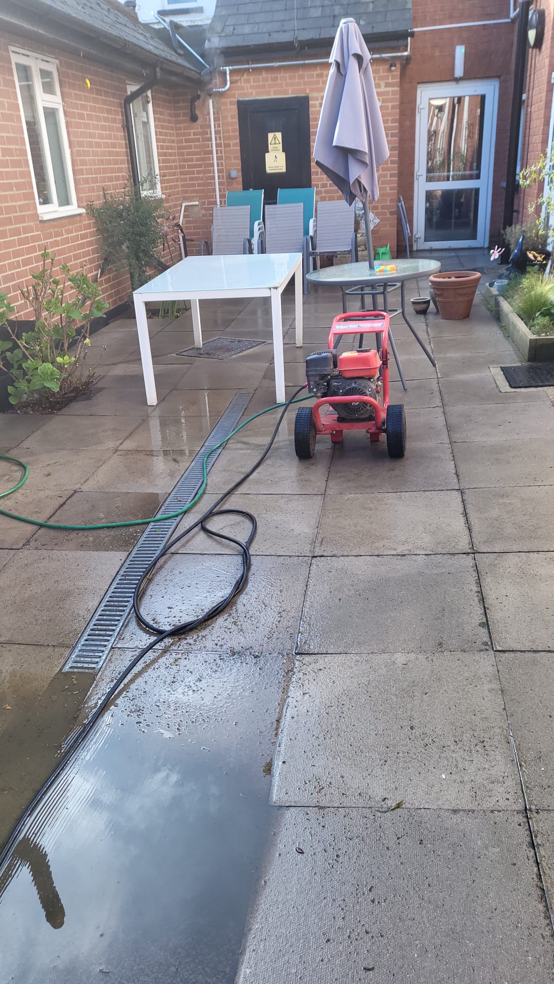 Patio Cleaning